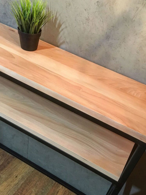 Стол консольный в стиле лофт GES-372 купить Стол консольный в стиле лофт GES-372